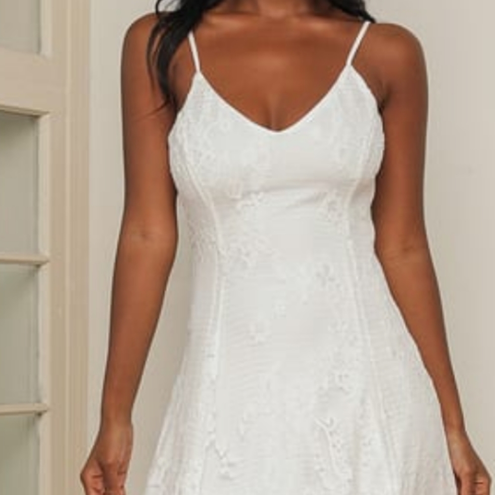 Lulu's Lace Casual Wedding Dress
